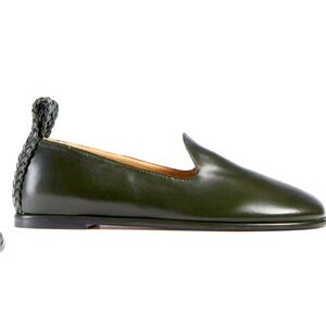 Dear Frances Mike loafers in Bottle Green size 37.5